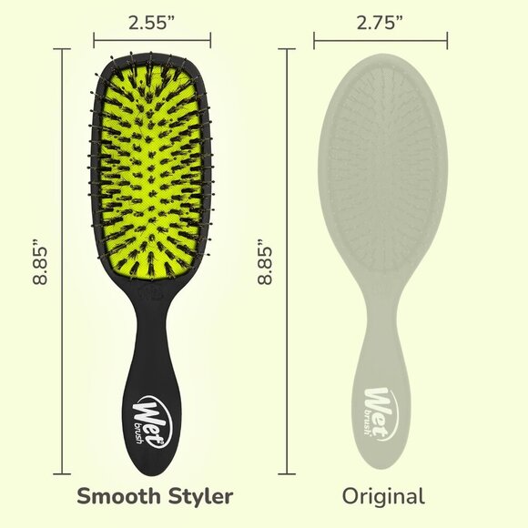 Shine Enhancer Hair Brush, Purple - Exclusive Ultra-soft IntelliFlex Bristles - - Picture 5 of 12